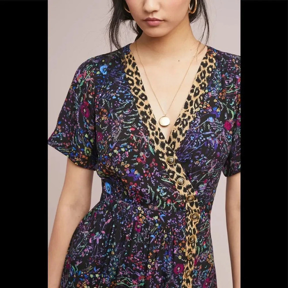 Anthropologie maeve morgan dress 0 - Picture 12 of 13